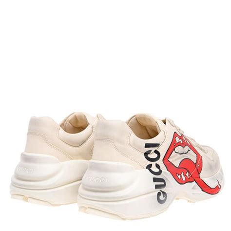 gucci tongue shoes|gucci white shoes amazon.